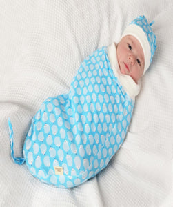 Baby Swaddle مهاد مع قبعة