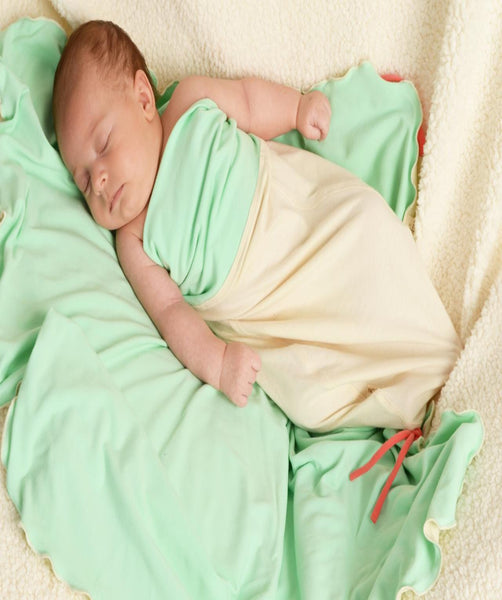 Baby Swaddle مهاد مع قبعة