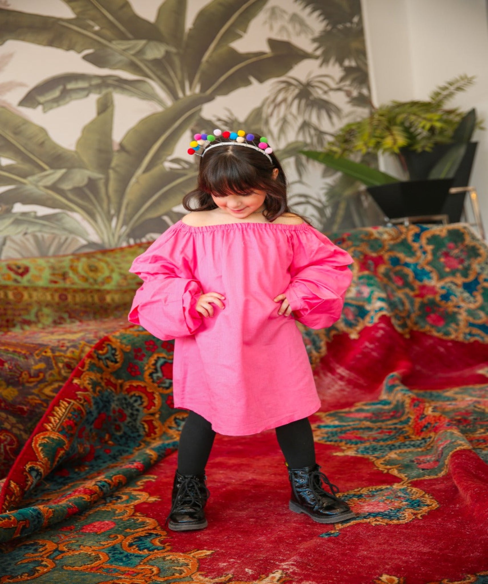 GIRL DRESS فستان  بناتي