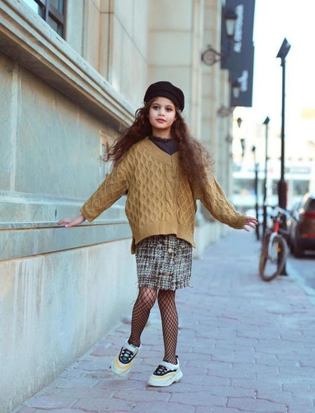 GIRL SWEATER بلوزة بناتي